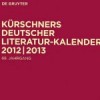 Kürschners Deutscher Literaturkalender, 2012/13