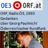 Gedanken, über Georg Paulmichl, Radio