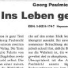 Unipress – Georg Paulmichl: Ins Leben gestemmt